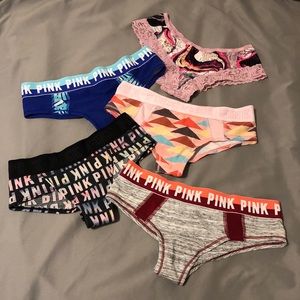 5 VS Pink Panties